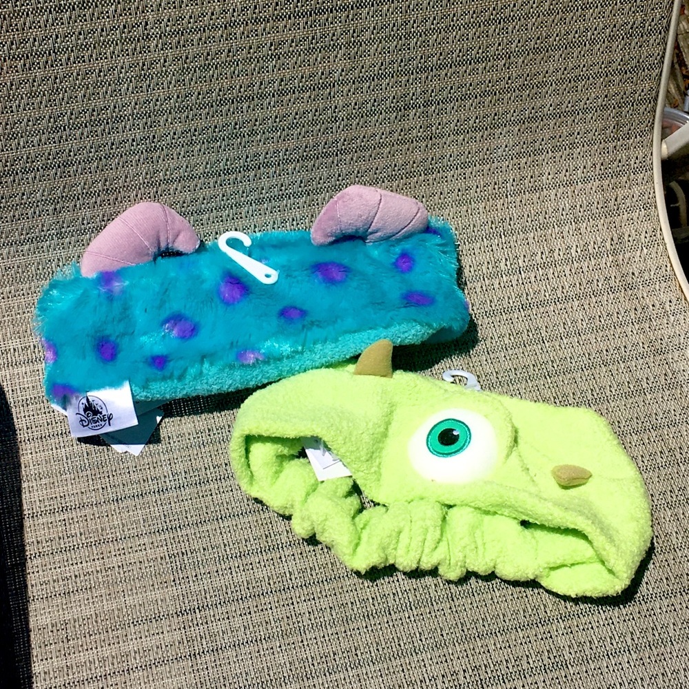 Monsters inc spa headband duo